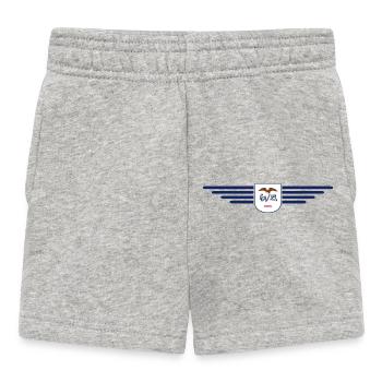 Iowa Fan T-Shirt – Your State! - Baby Shorts - heather grey - Front