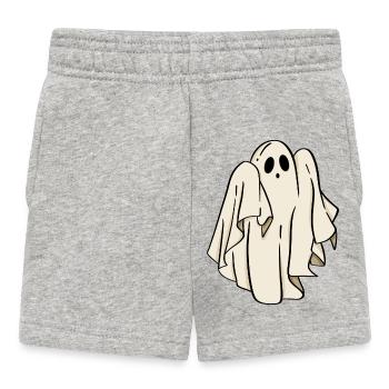 Geist Halloween - Baby Shorts - Grau meliert - Vorne