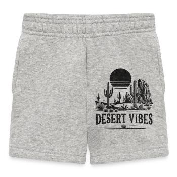 Desert Vibes - Baby Shorts - heather grey - Front