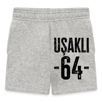 Uşak 64 – Traditionen aus Türkiye - Baby Shorts - Grau meliert - Vorne
