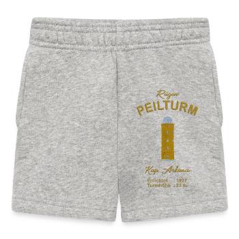 Île de Rügen, Cap Arkona, Peilturm - Short Bébé - gris chiné - Devant
