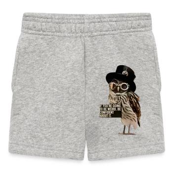 Sei Natur - Baby Shorts - Grau meliert - Vorne