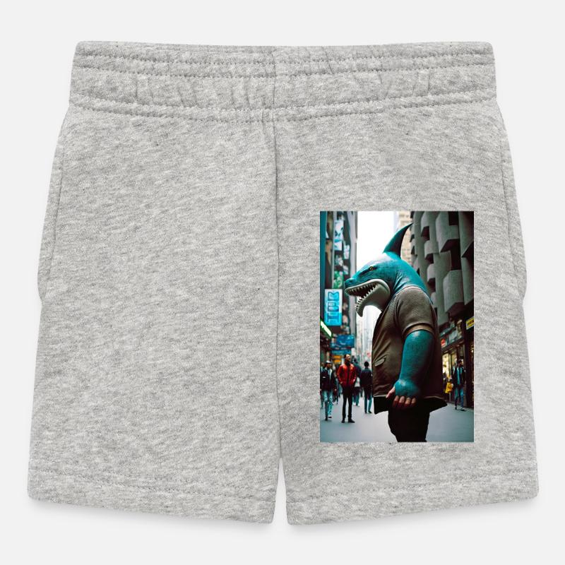 Anthropomorphic 04 - Short Bébé - gris chiné