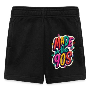Made in the 90s - Baby Shorts - black - Front