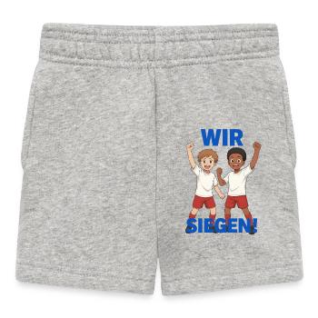 Gemeinschaftsgeist Kinder Design - Short Bébé - gris chiné - Devant