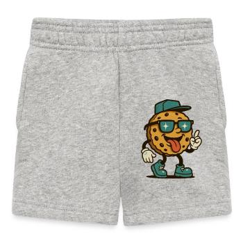 Cookie Walker - Baby Shorts - Grau meliert - Vorne