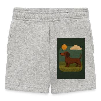 file_0000000075bc622fa510b8c423934e6d - Baby Shorts - heather grey - Front