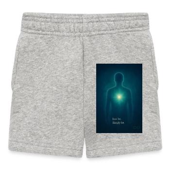Words from the Silence - Baby Shorts - Grau meliert - Vorne