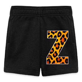 Leopard Z7 Print - Baby Shorts - black - Front