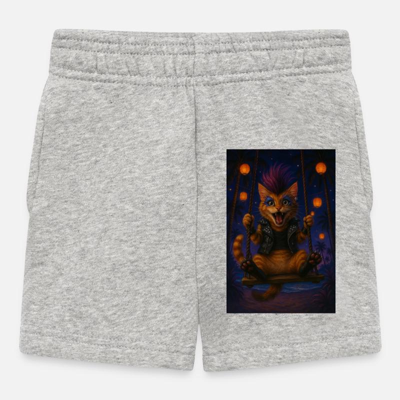 RockyZoo1 - Short Bébé - gris chiné