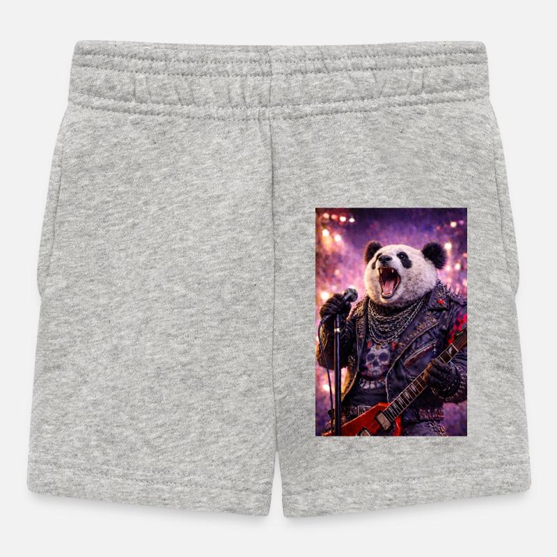 RockyZoo35 - Short Bébé - gris chiné
