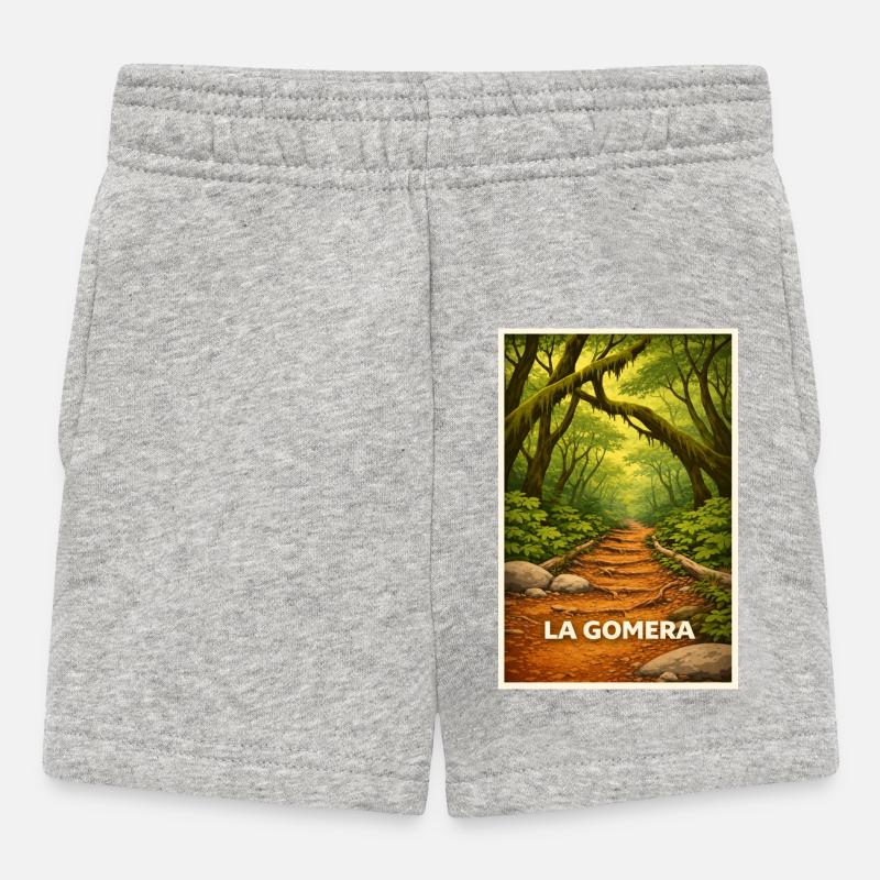 Laurel Forest Gomera - Short Bébé - gris chiné