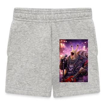 RockyZoo60 - Baby Shorts - heather grey - Front