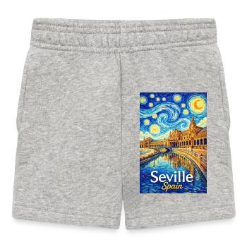 Seville Spain - Baby Shorts - Grau meliert - Vorne