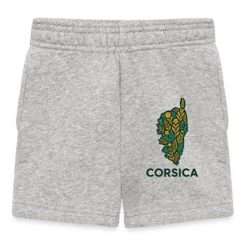 Corsica Immortelle - Baby Shorts - heather grey - Front