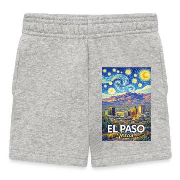 El Paso, Texas - Short Bébé - gris chiné - Devant