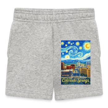 Colorado Springs - Baby Shorts - Grau meliert - Vorne