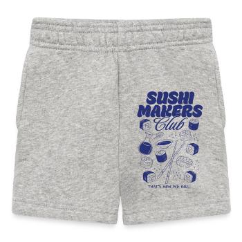 Sushi Makers Club - Baby Shorts - Grau meliert - Vorne