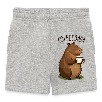 Coffeebara - Baby Shorts - heather grey - Front