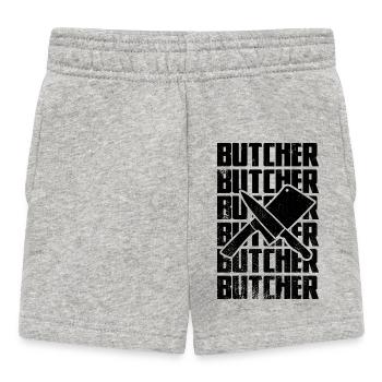 Boucher - Short Bébé - gris chiné - Devant