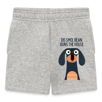 Sausage in charge - Baby Shorts - heather grey - Front