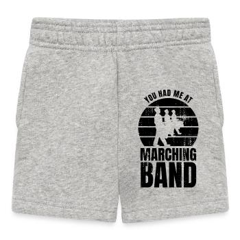 Percussion instrument - Baby Shorts - heather grey - Front
