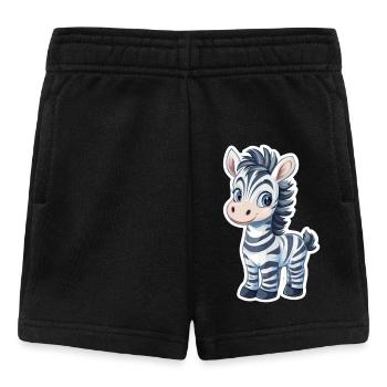 Zebra - Baby Shorts - black - Front