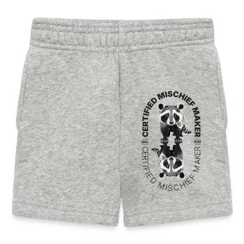 Voie de Tanuki - Short Bébé - gris chiné - Devant