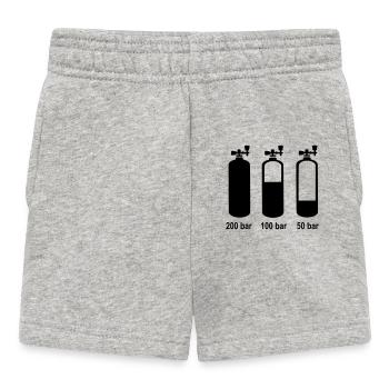 Dive - Baby Shorts - heather grey - Front