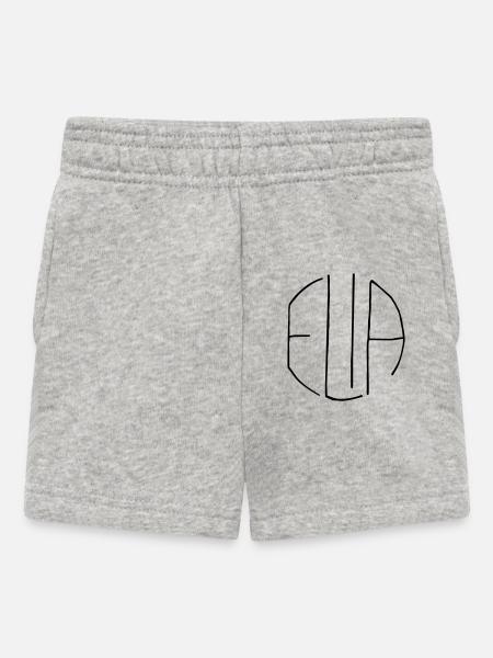 Elia Geschenk - Baby Shorts - Grau meliert