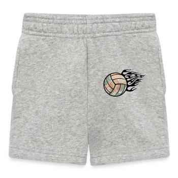 Volley-ball - Short Bébé - gris chiné - Devant