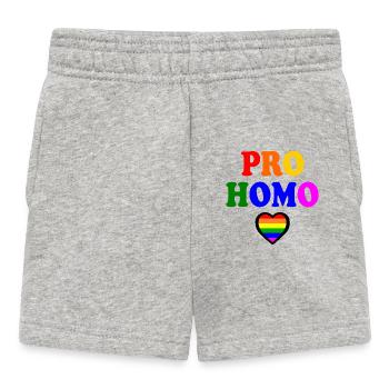 Pro homo - Baby Shorts - Grau meliert - Vorne
