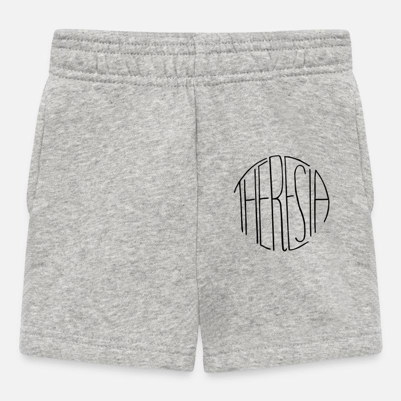 Thérèse - Short Bébé - gris chiné