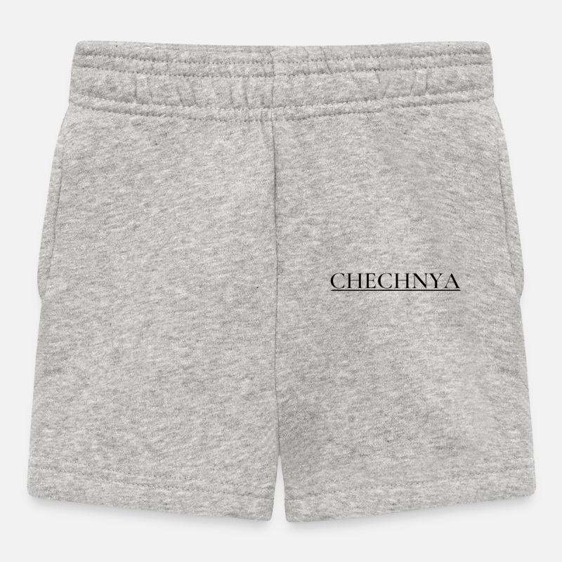 CHECHNYA - Short Bébé - gris chiné