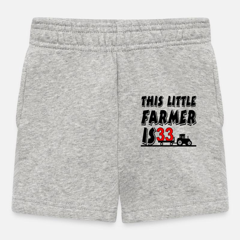 Bauer - Baby Shorts - Grau meliert