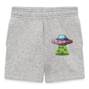 Ufo - Baby Shorts - Grau meliert - Vorne