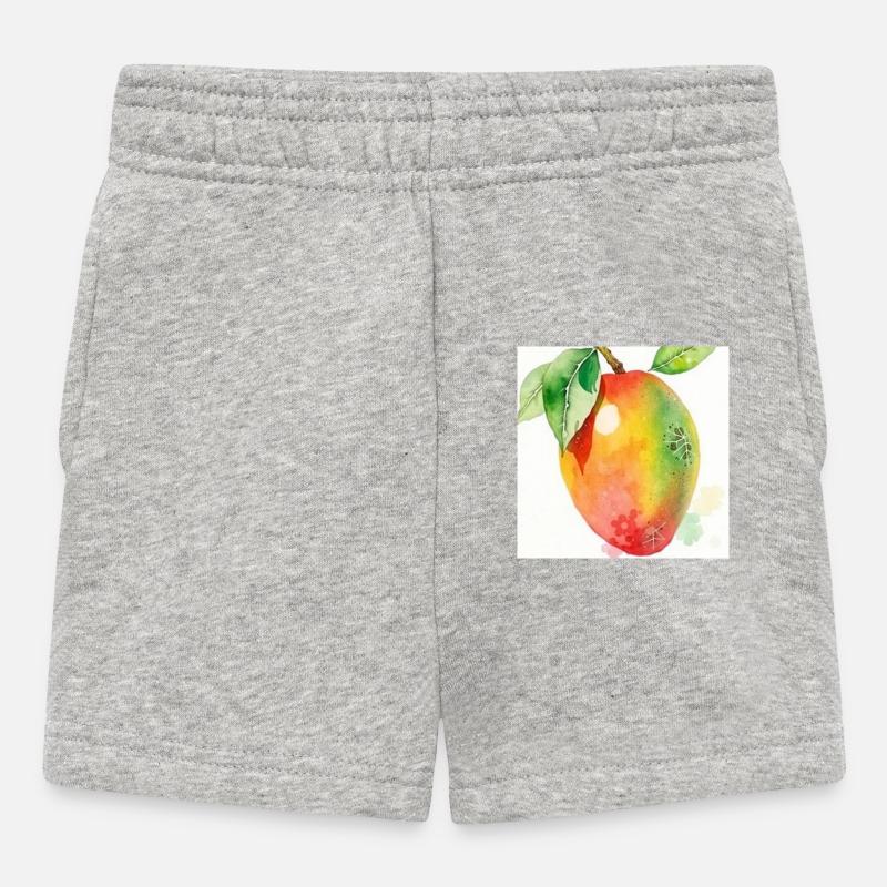 Mango - Baby Shorts - heather grey