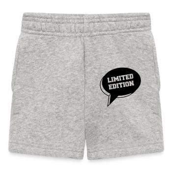 Édition limitée - Short Bébé - gris chiné - Devant