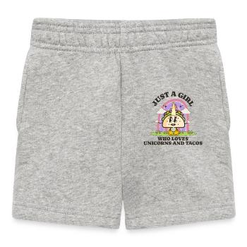 Taco - Short Bébé - gris chiné - Devant