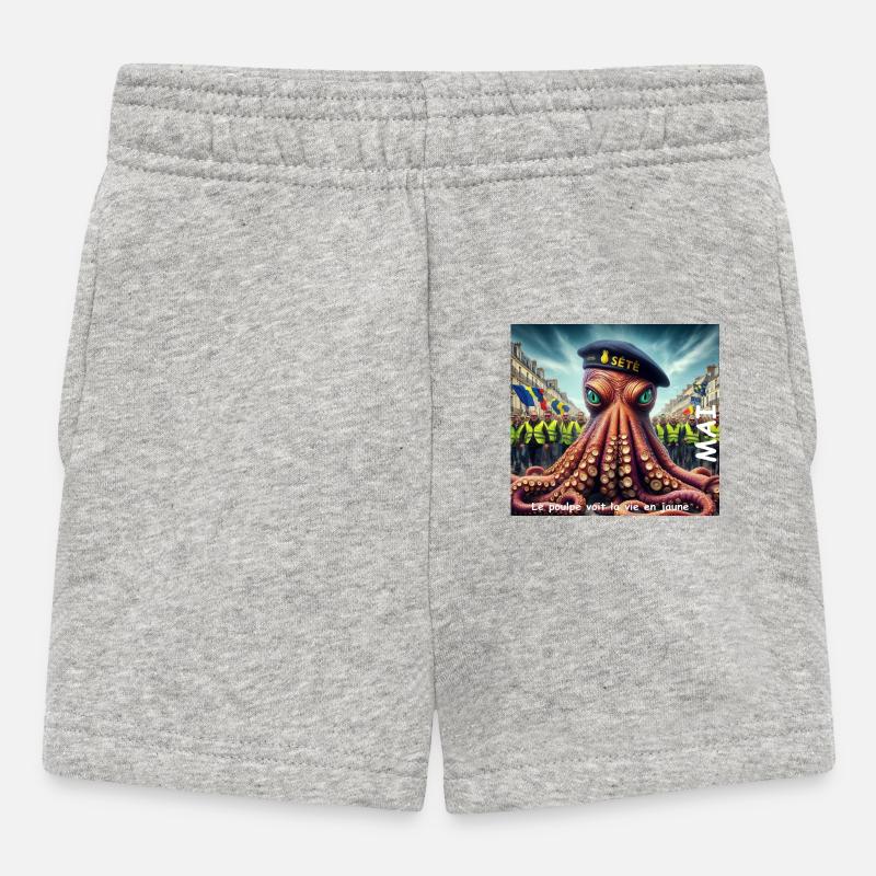 5mai 1733138974223 - Short Bébé - gris chiné