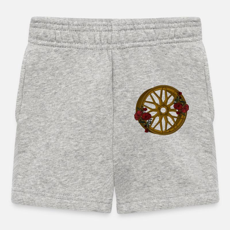 Bord - Short Bébé - gris chiné