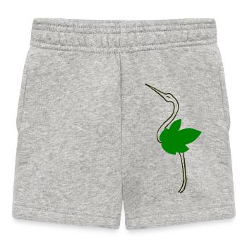 Storch - Baby Shorts - Grau meliert - Vorne