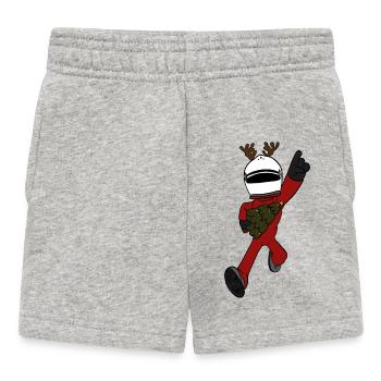 Noël coureur - Short Bébé - gris chiné - Devant