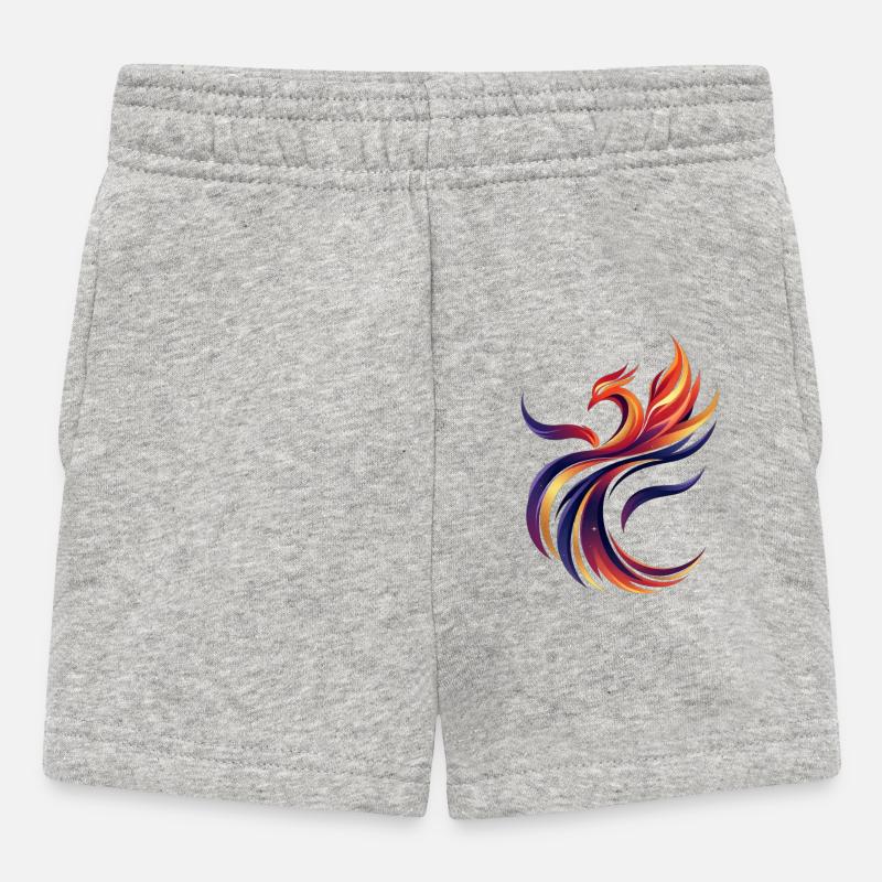 Phoenix - Baby Shorts - Grau meliert