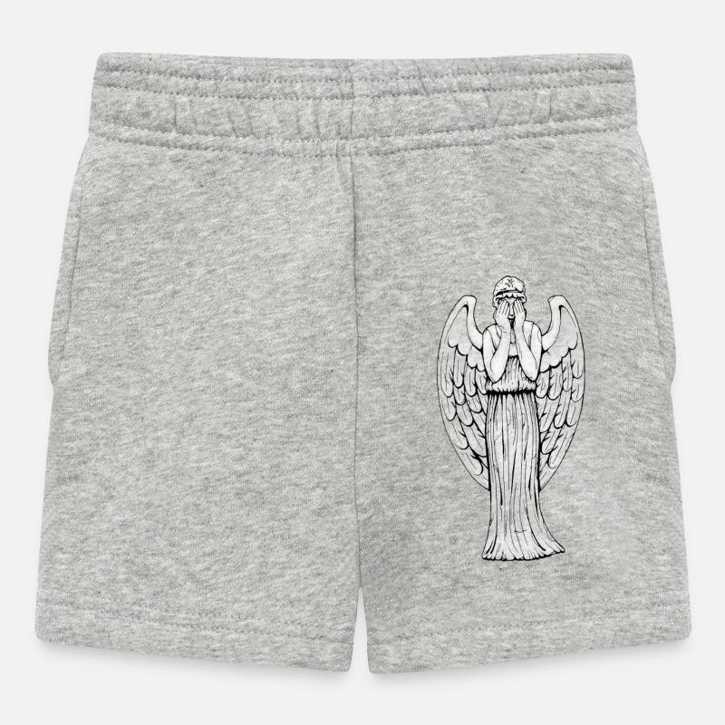 Don't Blink - Short Bébé - gris chiné