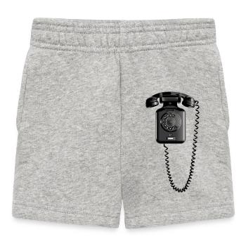 Mobile non merci - Short Bébé - gris chiné - Devant