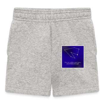 Constellation queer - Short Bébé - gris chiné - Devant