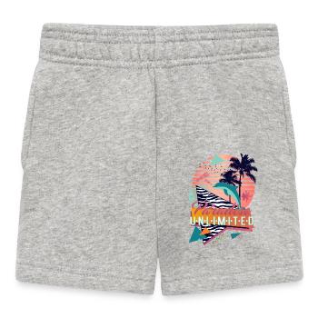 Paradise Unlimited (Formen, Delfin) - Baby Shorts - Grau meliert - Vorne