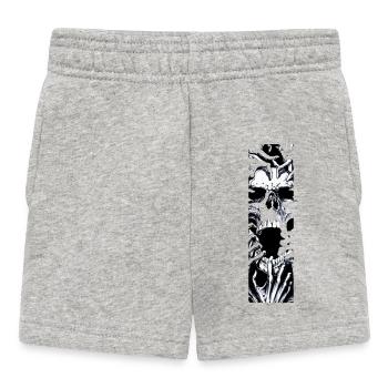 Happy halloween - Baby Shorts - Grau meliert - Vorne