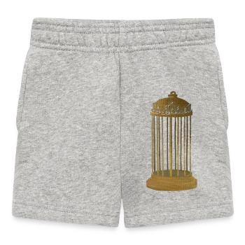 Goldener Käfig - Baby Shorts - Grau meliert - Vorne